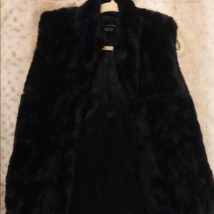 French Connection Faux Fur Vest